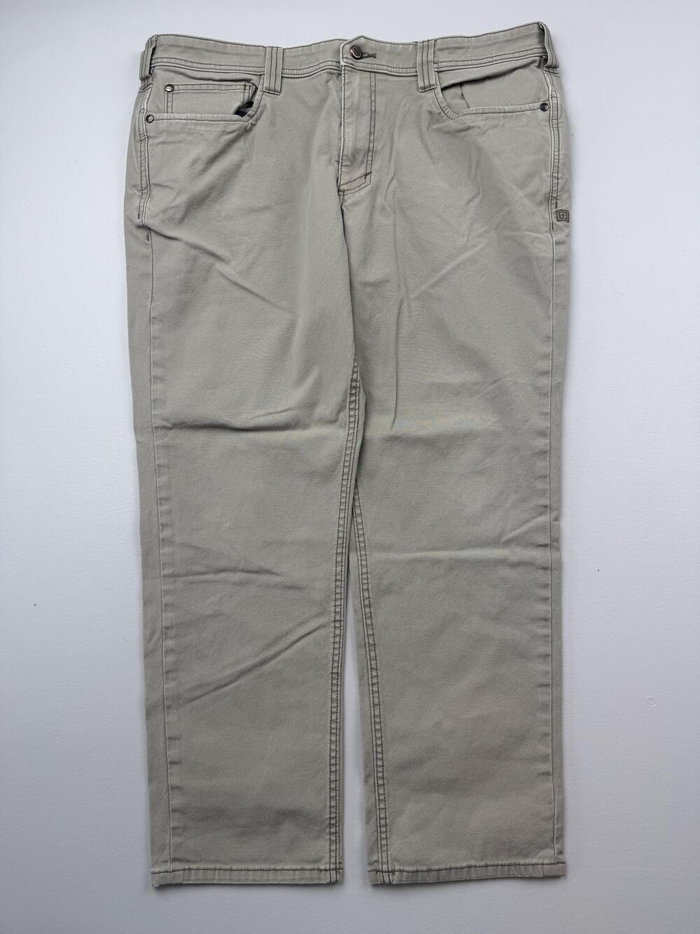 5.11 Tactical Pants Mens 38x30 Beige Canvas Chino Flat Front Casual Workwear
